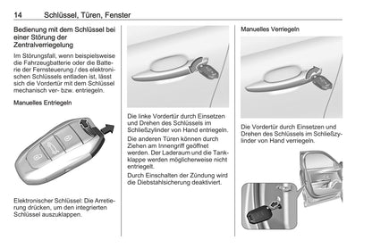 2021 Opel Mokka/Mokka-e Owner's Manual | German