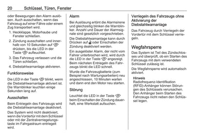 2021 Opel Mokka/Mokka-e Owner's Manual | German