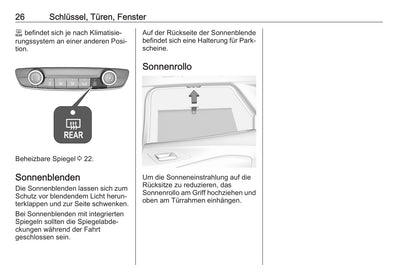 2021 Opel Mokka/Mokka-e Owner's Manual | German