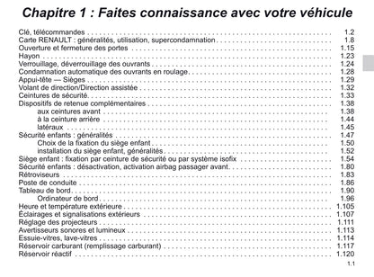 2020-2021 Renault Trafic Owner's Manual | French