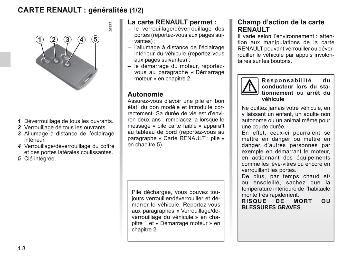 2020-2021 Renault Trafic Gebruikershandleiding | Frans