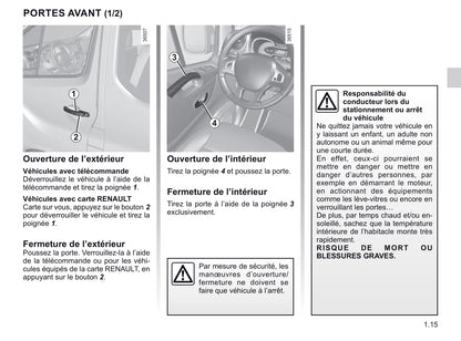 2020-2021 Renault Trafic Bedienungsanleitung | Französisch