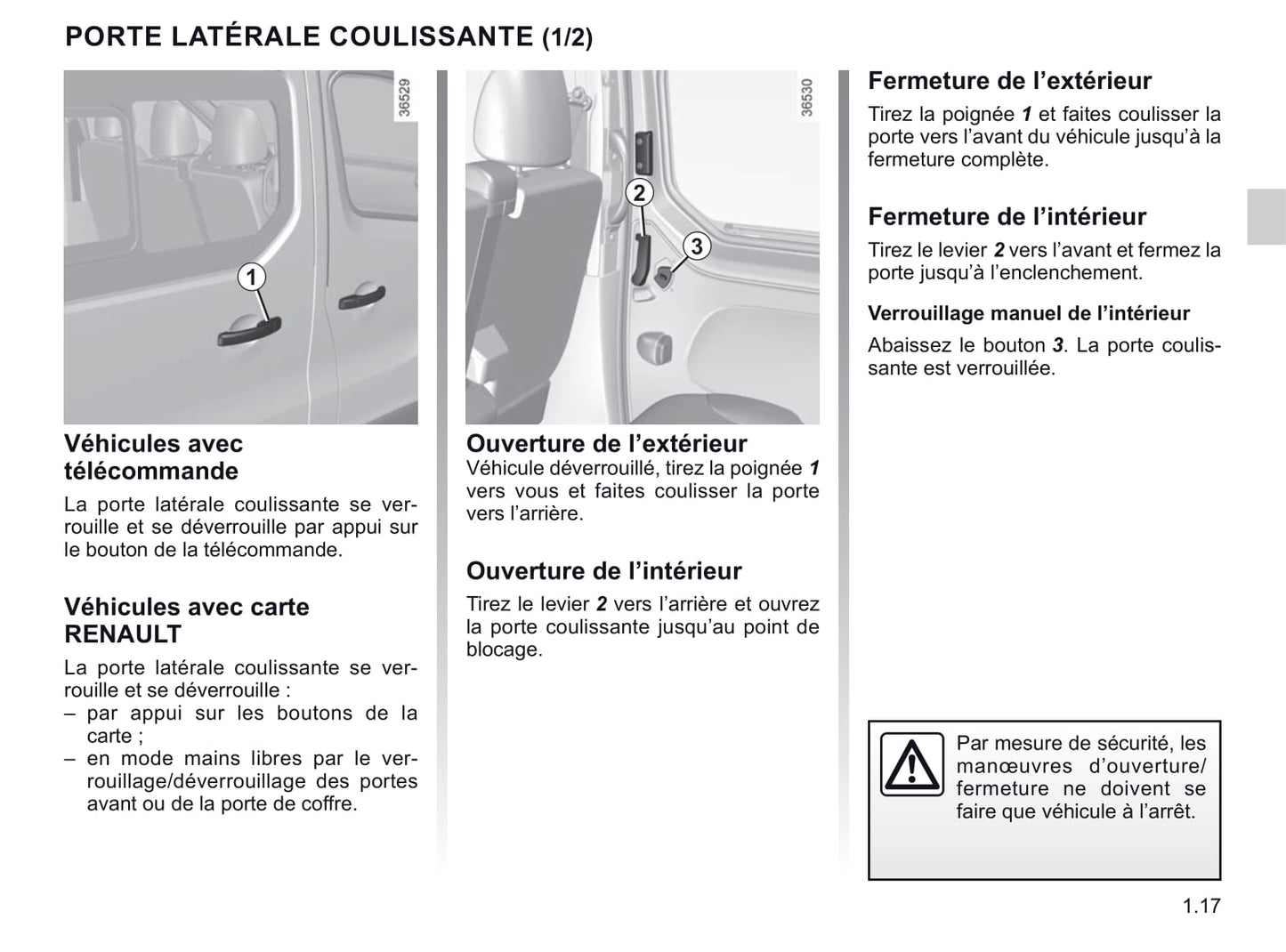 2020-2021 Renault Trafic Owner's Manual | French