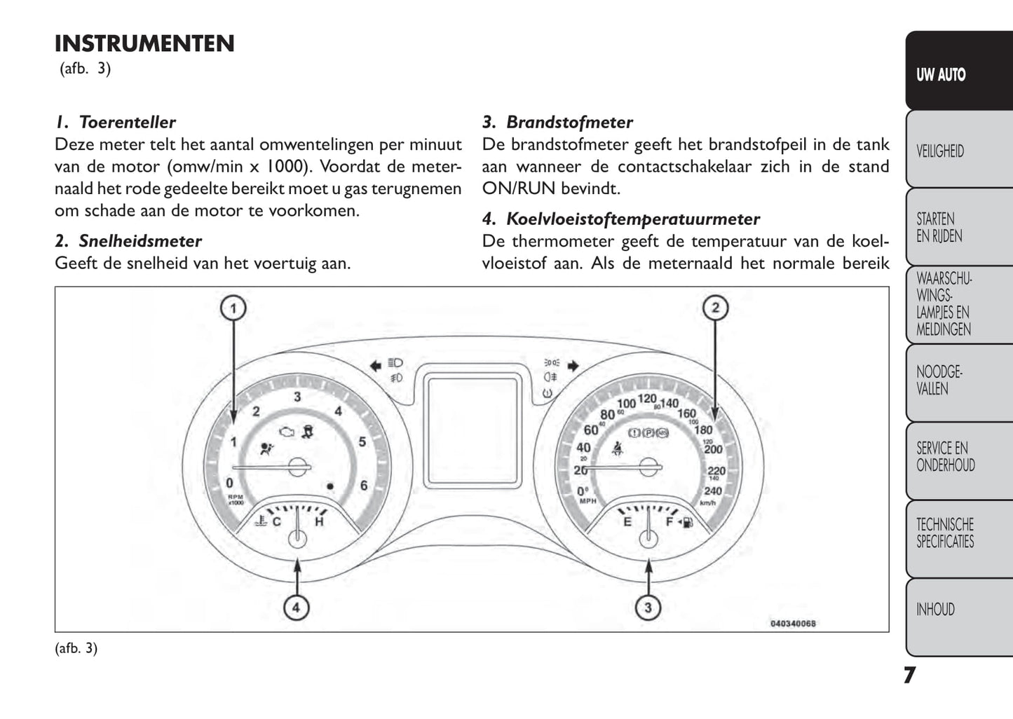 2014-2015 Fiat Freemont Gebruikershandleiding | Nederlands