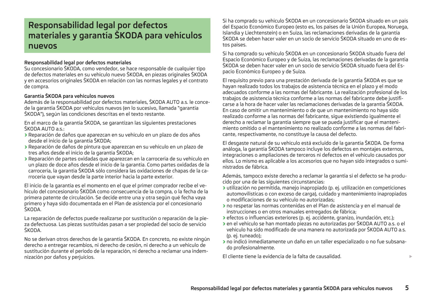 2010-2015 Skoda Fabia Gebruikershandleiding | Spaans
