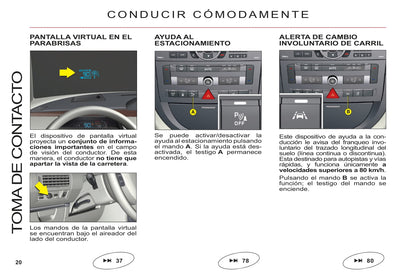 2011-2012 Citroën C6 Bedienungsanleitung | Spanisch