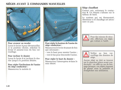 2005-2006 Renault Vel Satis Owner's Manual | French