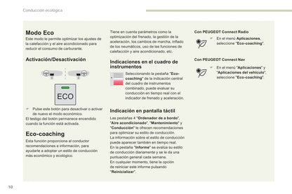 2018-2019 Peugeot Rifter/Partner Owner's Manual | Spanish