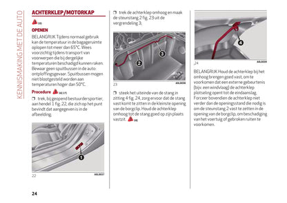 2013-2023 Alfa Romeo 4C Owner's Manual | Dutch