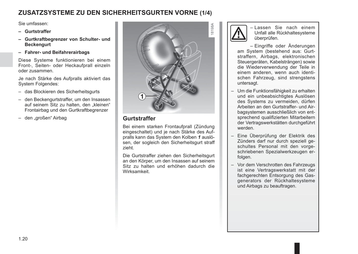 2012-2013 Renault Modus Owner's Manual | German