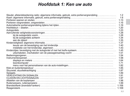 2019-2020 Renault Captur Owner's Manual | Dutch