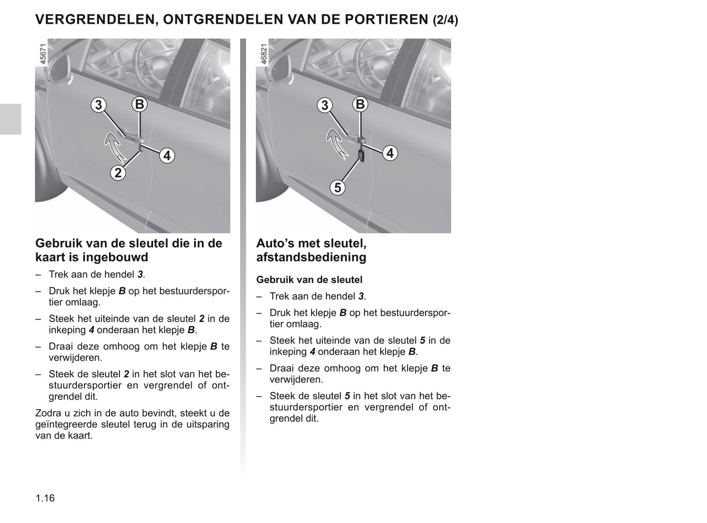 2019-2020 Renault Captur Owner's Manual | Dutch
