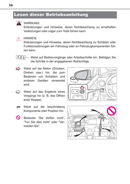2018-2019 Toyota Yaris Gebruikershandleiding | Duits