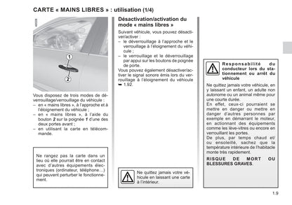 2021-2022 Renault Mégane Owner's Manual | French