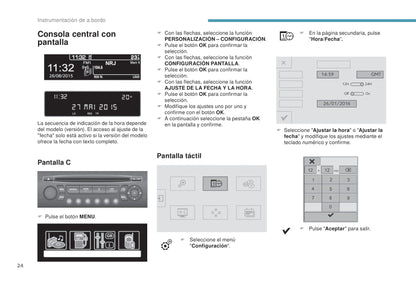 2017-2022 Peugeot Partner Electric/Partner Tepee Electric Owner's Manual | Spanish