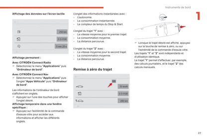 2017-2018 Citroën C-Elysée Gebruikershandleiding | Frans