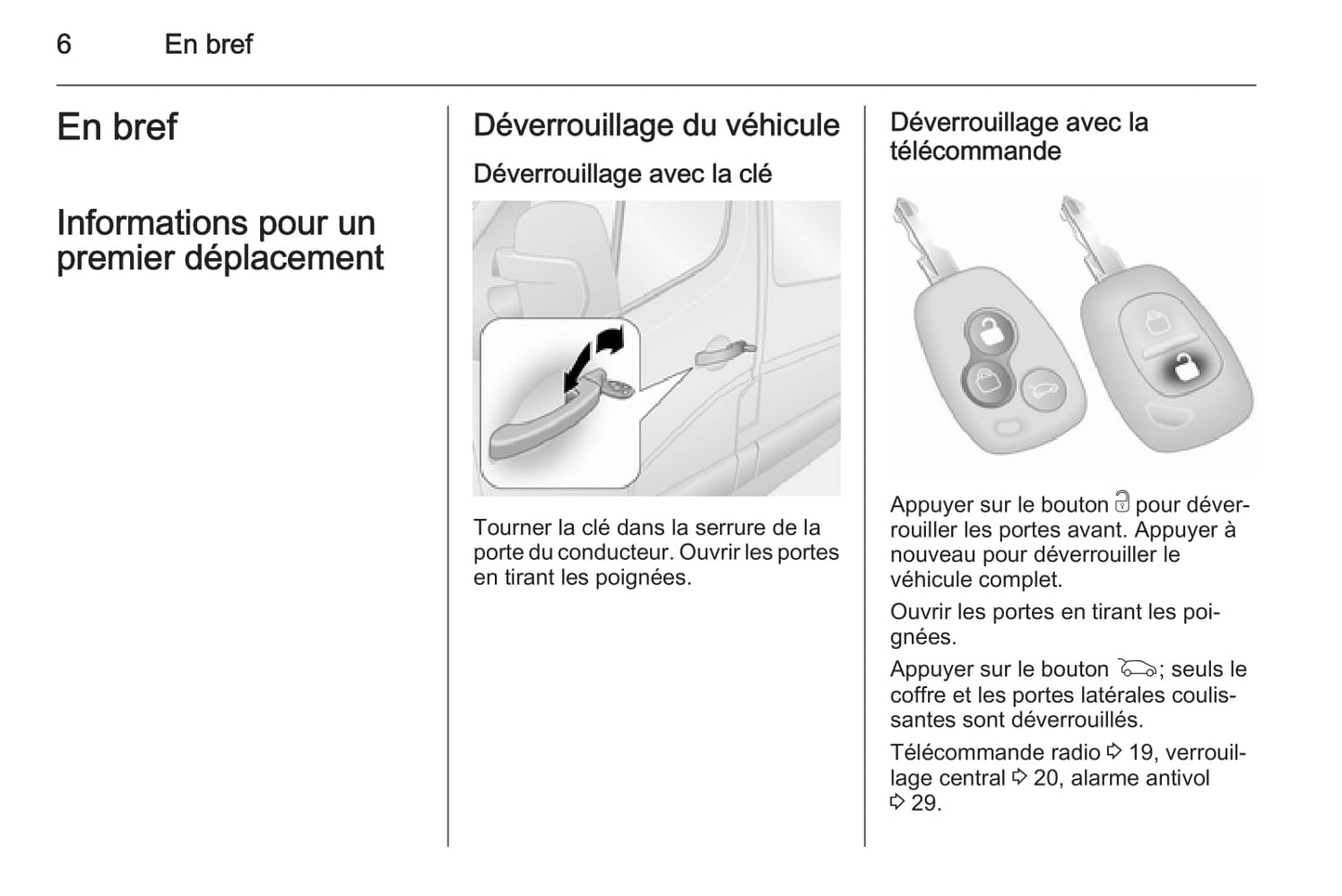 2014-2015 Opel Movano Bedienungsanleitung | Französisch