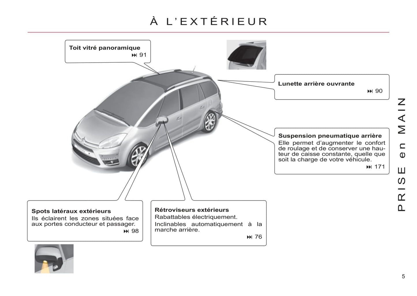 2011-2013 Citroën C4 Picasso/Grand C4 Picasso Bedienungsanleitung | Französisch