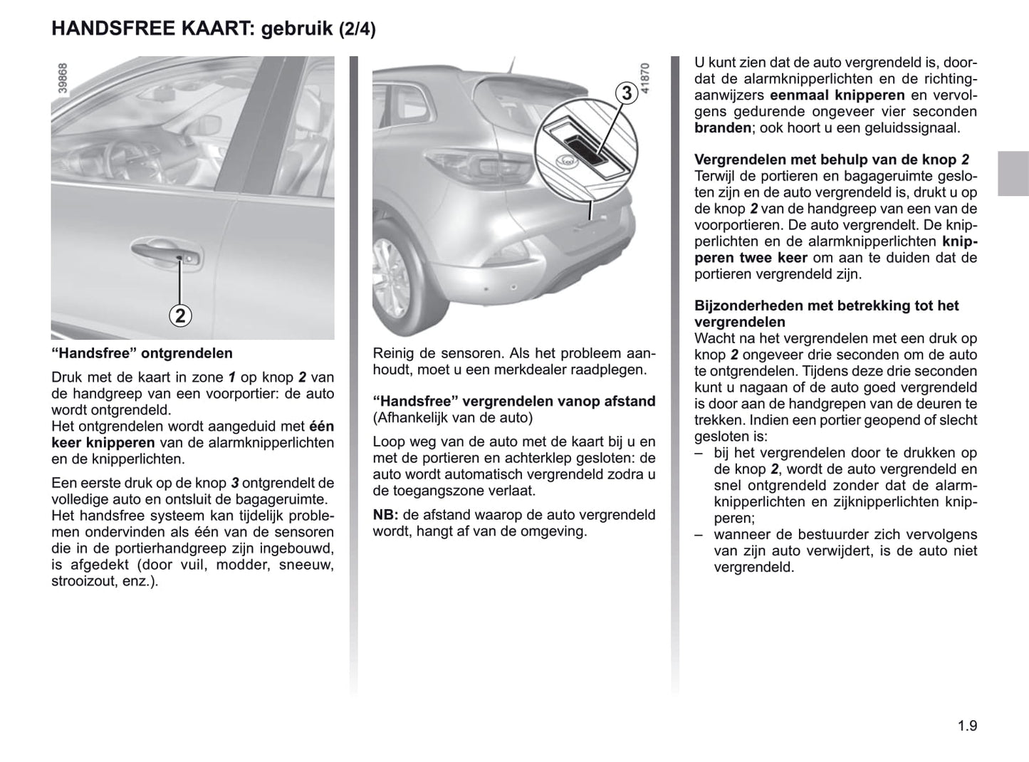 2019-2020 Renault Kadjar Bedienungsanleitung | Niederländisch