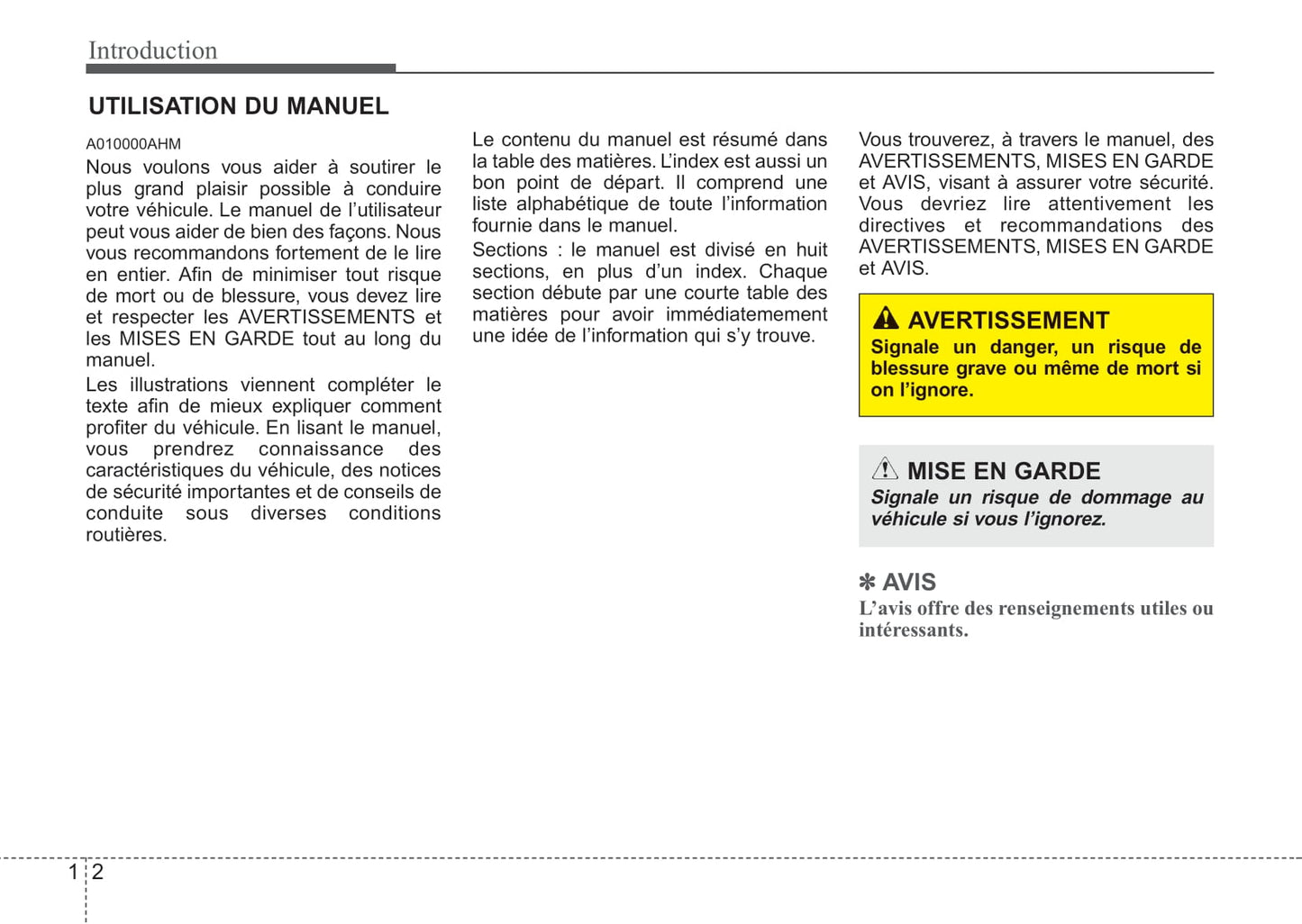 2009-2010 Kia Magentis Gebruikershandleiding | Frans