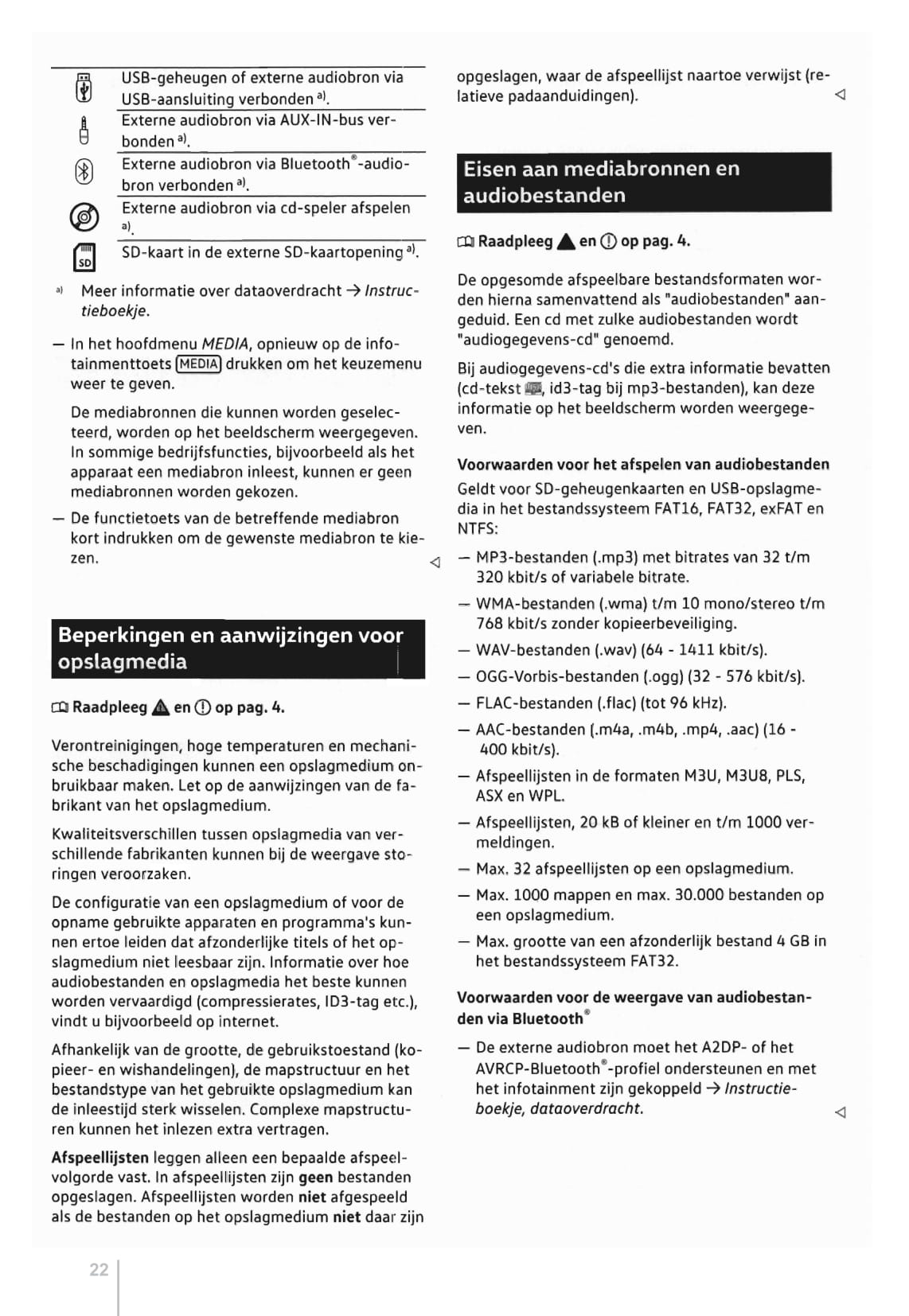 Volkswagen Composition Media (Gen2GP, MQB), Discover Media (Gen2GP, MQB) Handleiding 2018