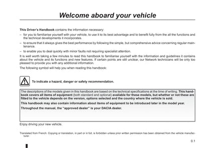 2014-2016 Dacia Logan/Logan MCV/Sandero Owner's Manual | English