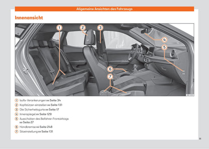 2021-2023 Seat Arona Bedienungsanleitung | Deutsch