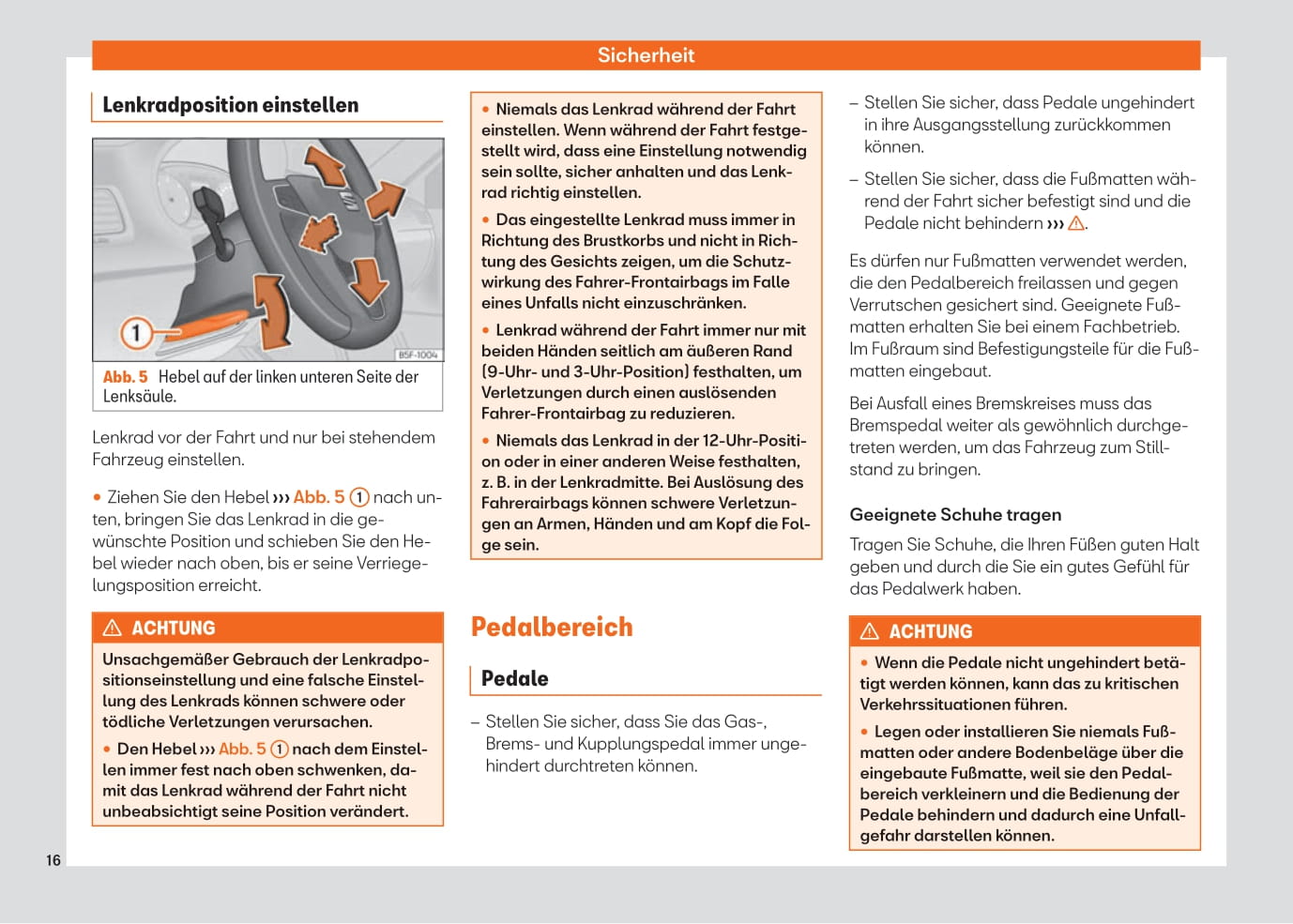 2021-2023 Seat Arona Owner's Manual | German