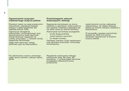 2012-2013 Peugeot Partner Owner's Manual | Polish