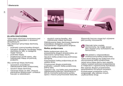 2012-2013 Peugeot Partner Bedienungsanleitung | Polnisch