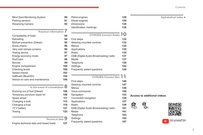 2019-2021 Citroën C4 Cactus Owner's Manual | Spanish