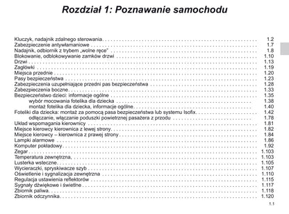 2019-2020 Renault Master Owner's Manual | Polish