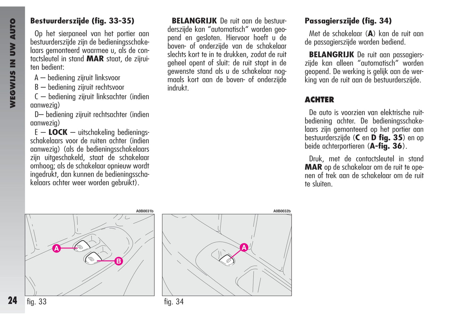 2002-2003 Alfa Romeo 156 GTA Owner's Manual | Dutch