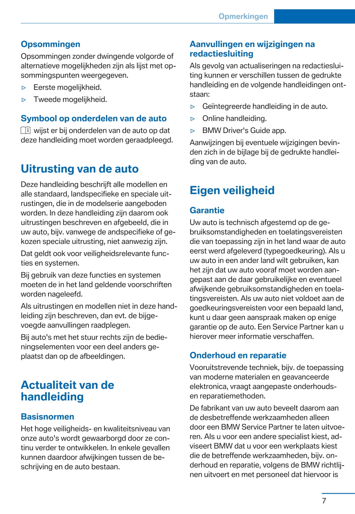 2015-2019 BMW 3-serie Manuel du propriétaire | Néerlandais