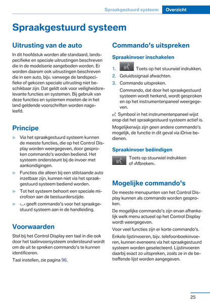 2015-2016 BMW 3 Series Bedienungsanleitung | Niederländisch