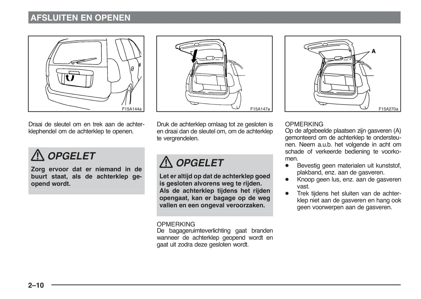 2002-2006 Mitsubishi Space Star Owner's Manual | Dutch