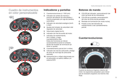 2017-2018 Citroën C4 Gebruikershandleiding | Spaans