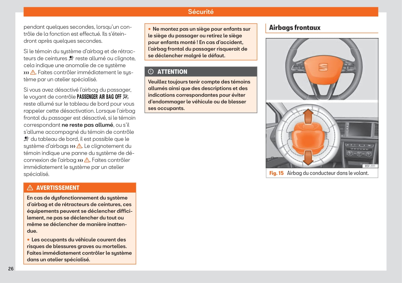 2019-2020 Seat Leon Owner's Manual | French