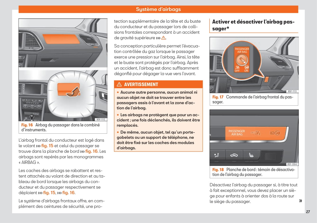 2019-2020 Seat Leon Owner's Manual | French