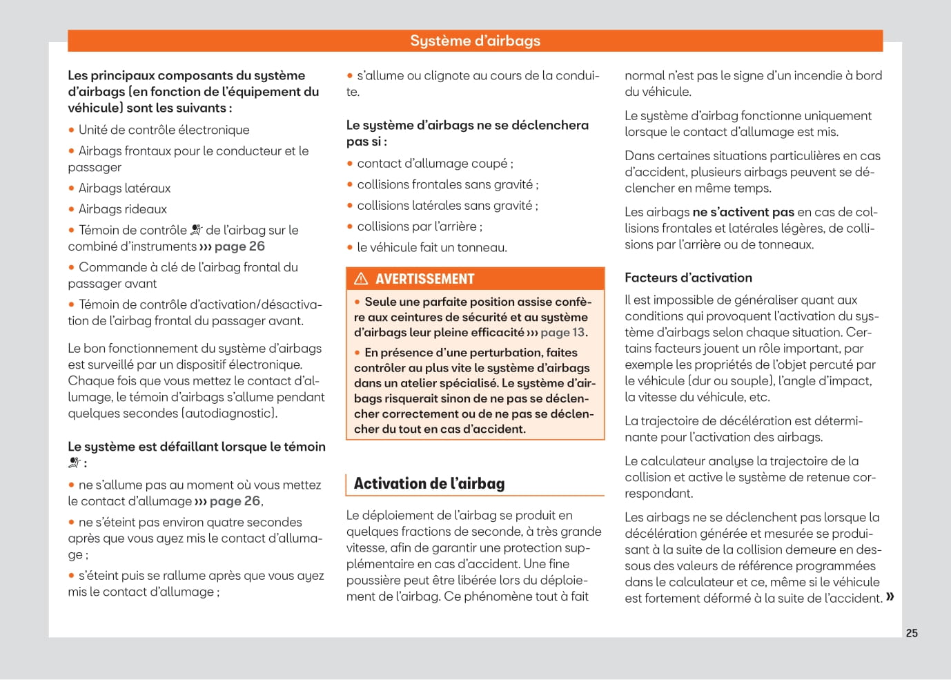 2021-2023 Seat Arona Bedienungsanleitung | Französisch