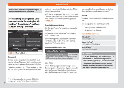 2018 Seat Toledo Infotainment Manual | German