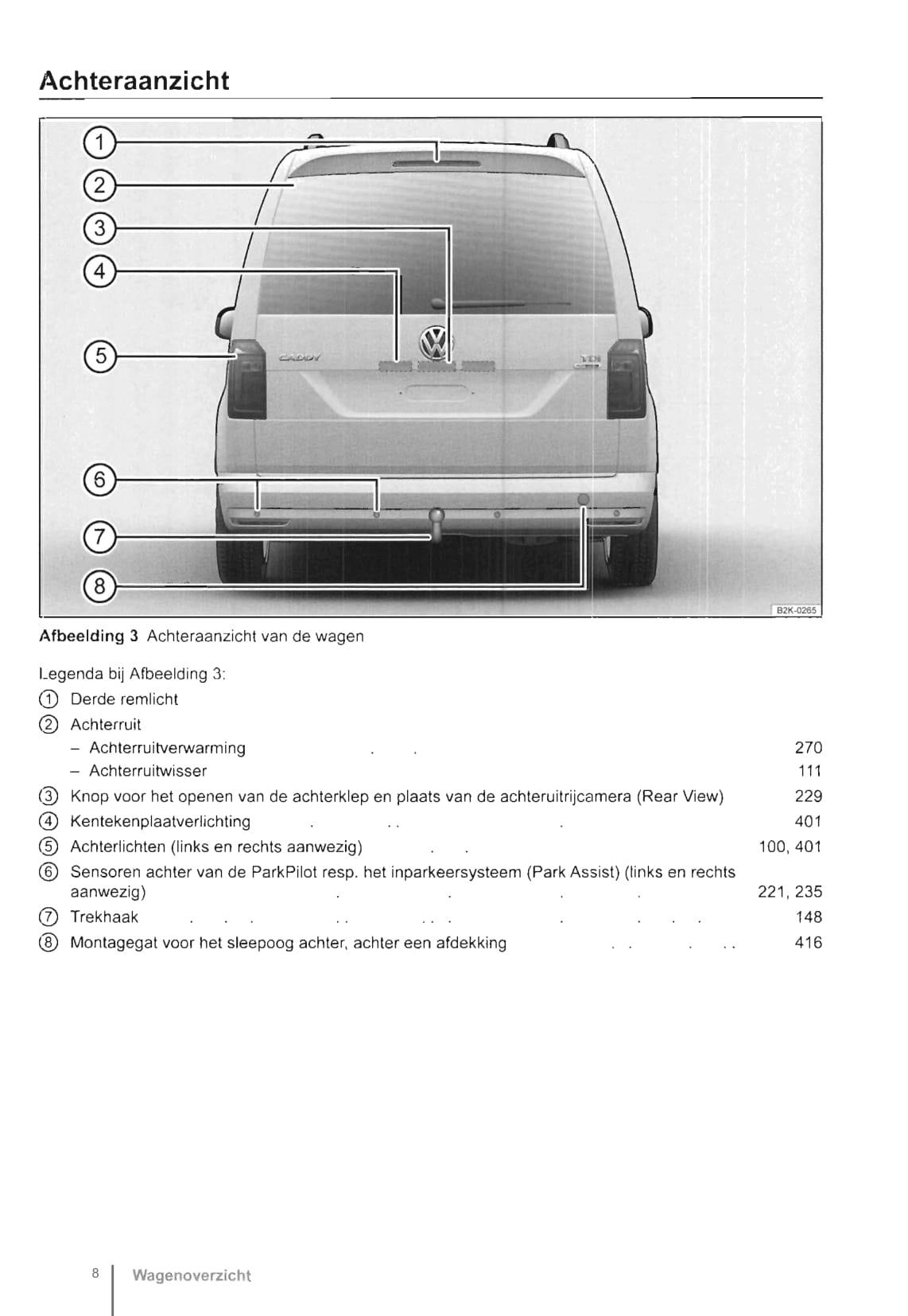 2015-2020 Volkswagen Caddy Manuel du propriétaire | Néerlandais