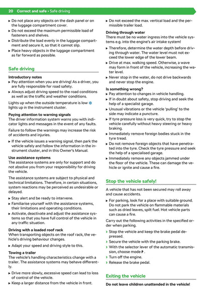 2020-2021 Skoda Octavia Owner's Manual | English