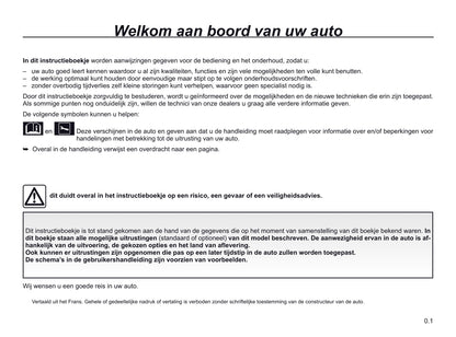2019-2020 Renault Twingo Bedienungsanleitung | Niederländisch