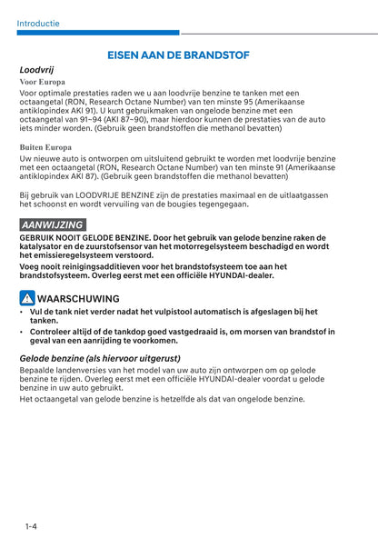 2020-2021 Hyundai Kona Hybrid Bedienungsanleitung | Niederländisch