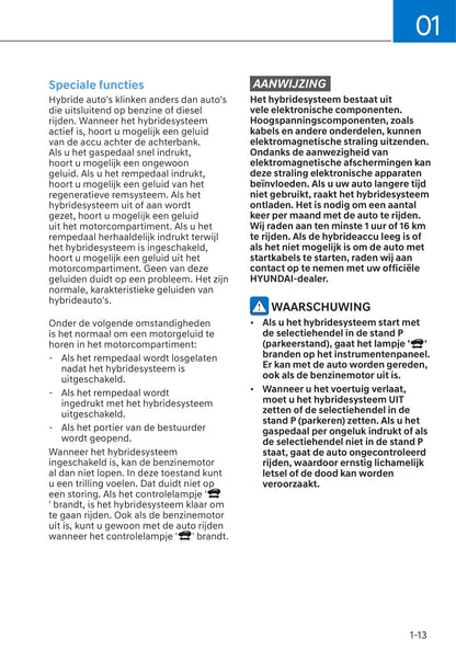 2020-2021 Hyundai Kona Hybrid Gebruikershandleiding | Nederlands