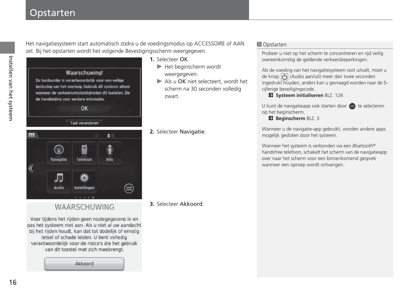 Honda CR-V Navigatie Handleiding 2015 - 2018