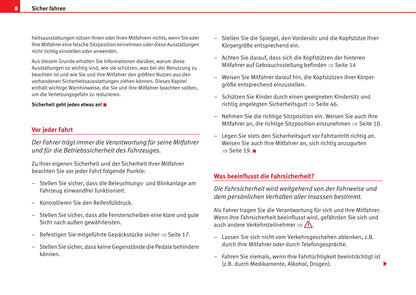 2004-2009 Seat Toledo Owner's Manual | German