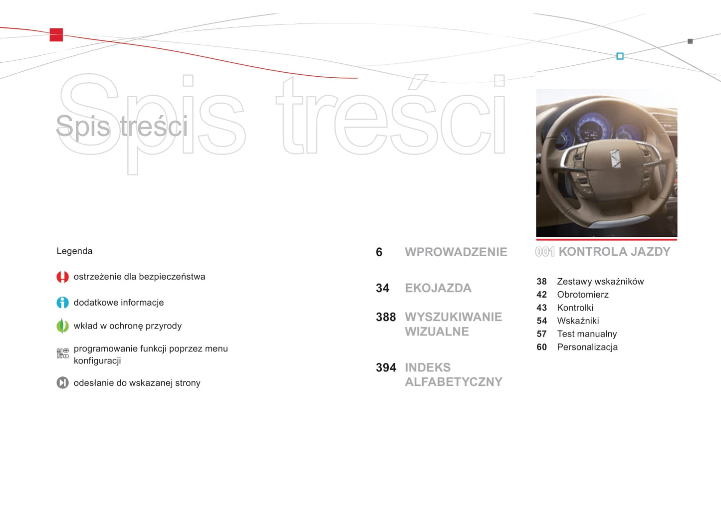 2013-2014 Citroën DS4 Bedienungsanleitung | Polnisch