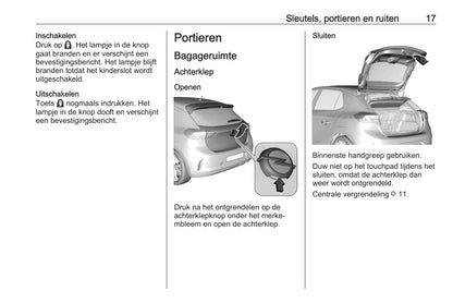 2019-2020 Opel Corsa Owner's Manual | Dutch